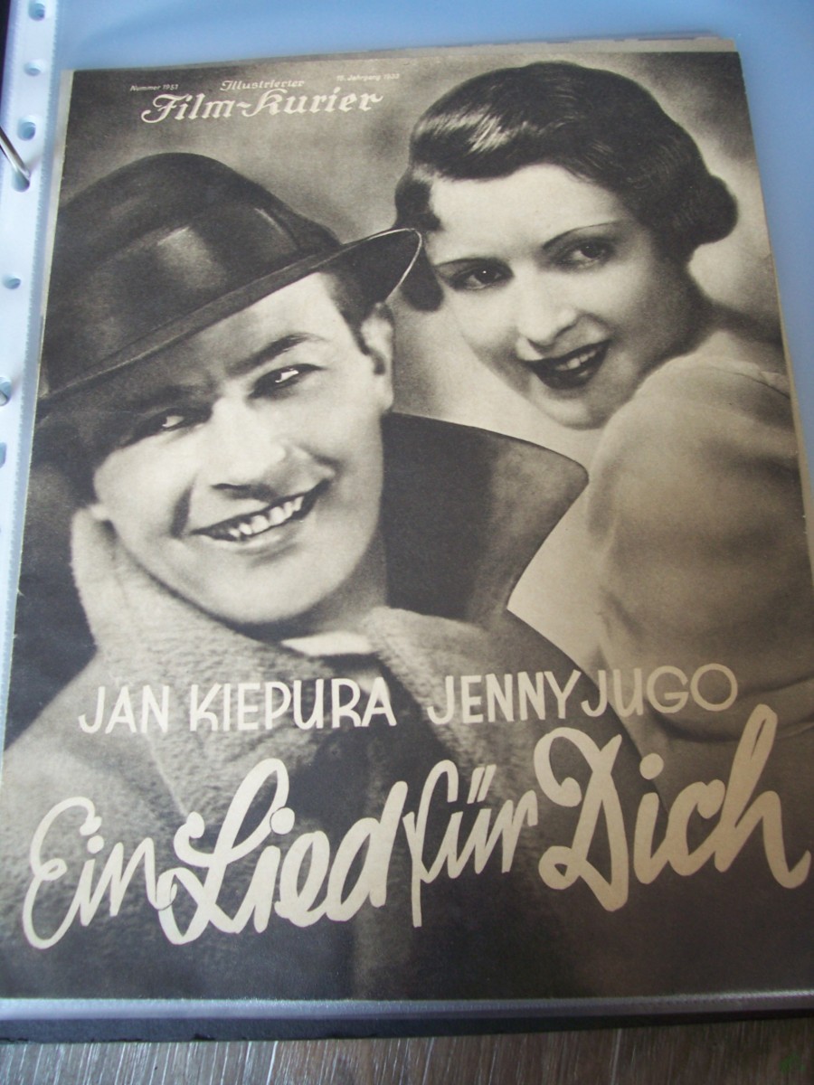 Product image 1 of the product “Nummer 1957, 1933, Ein Lied für dich, mit Jan Kiepura und Jenny Jugo ”
