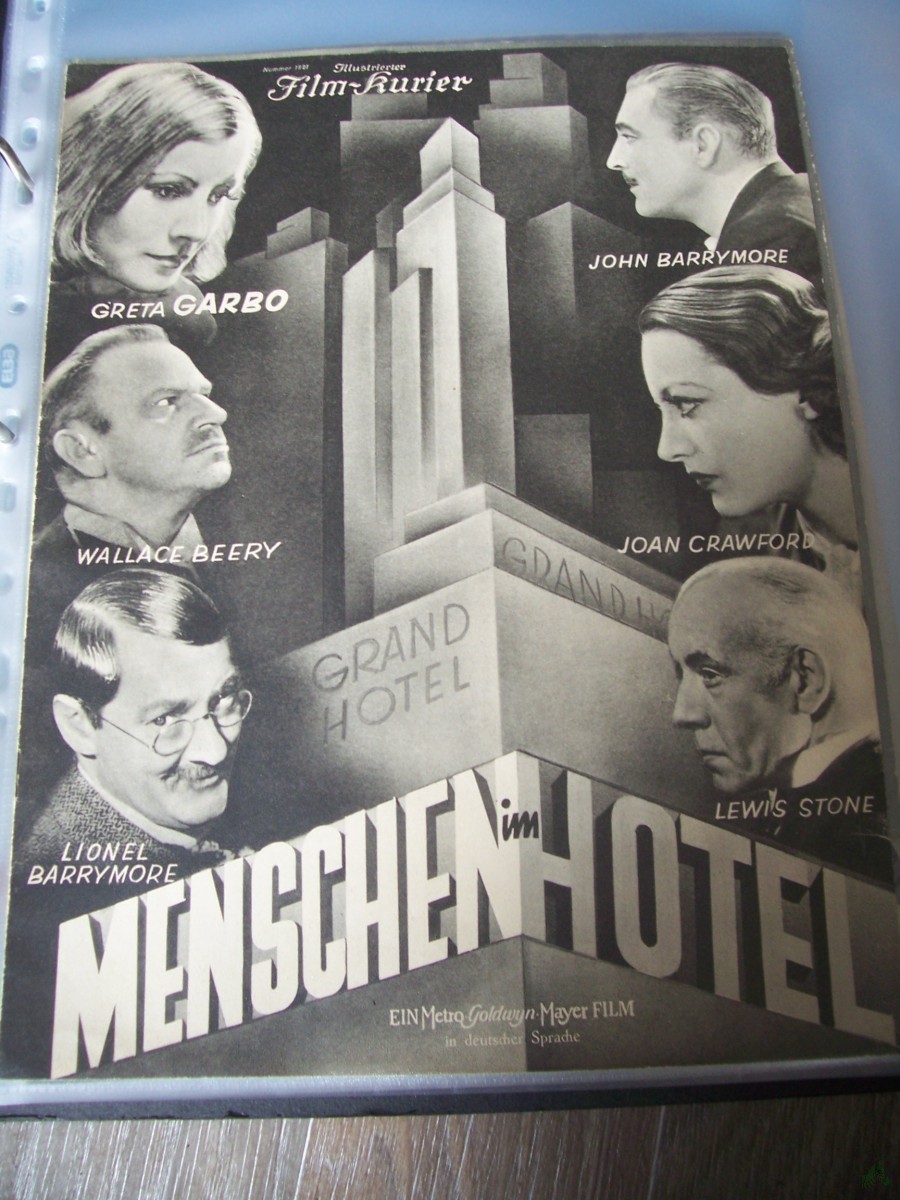 Artikelbild 1 des Artikels “Nummer 1921, 1933, Menschen im Hotel, mit Greta Garbo und John Barrymore “