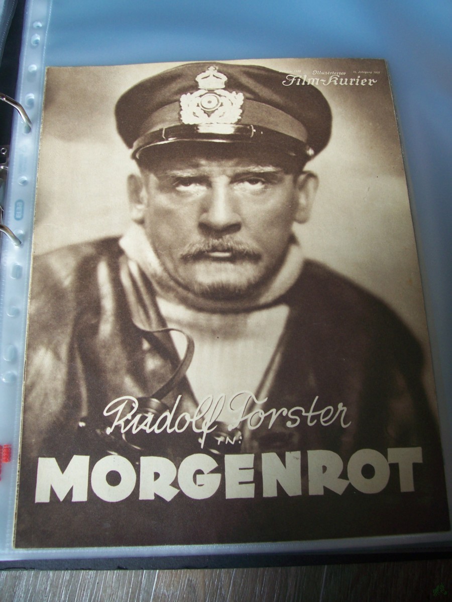 Artikelbild 1 des Artikels “Nummer 1920, 1933, Morgenrot, mit Rudolf Forster “