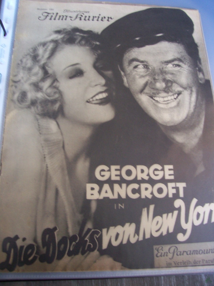 Product image 1 of the product “Nummer 1251, 1929, Die Docks von New York, mit George Bancroft ”