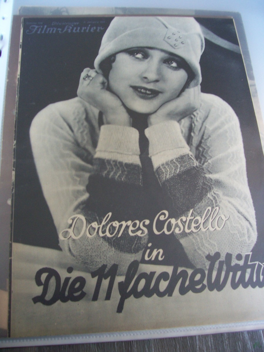 Artikelbild 1 des Artikels “Nummer 1176, 1929, Die 11fache Witwe, mit Dolores Costello “