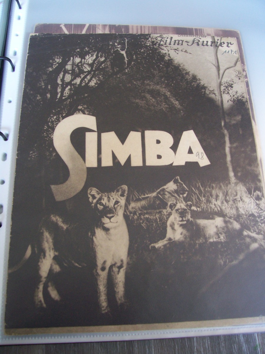 Artikelbild 1 des Artikels “Nummer 1171, 1929, SIMBA “