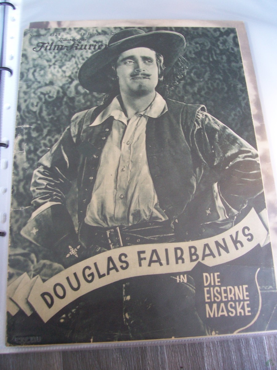 Artikelbild 1 des Artikels “Nummer 1122, 1929, Die eiserne Maske mit Douglas Fairbanks “
