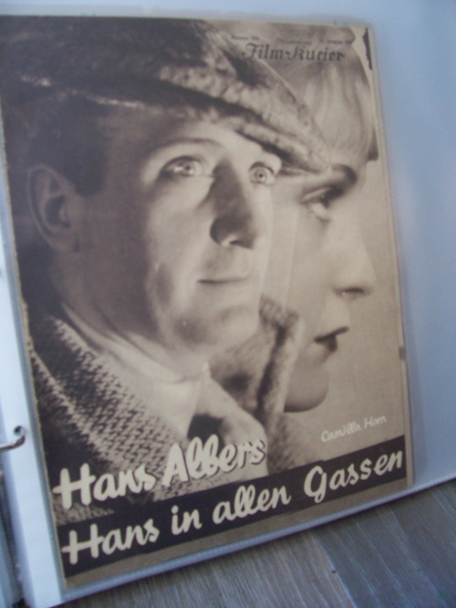 Artikelbild 1 des Artikels “Nummer 1514, 1931, Hans in allen Gassen, mit Hans Albers und Camilla Horn “
