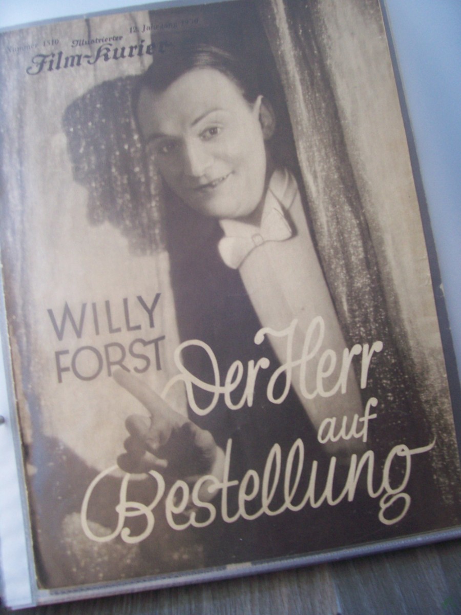 Artikelbild 1 des Artikels “Nummer 1510, 1931, Der Herr auf Bestellung mit Willy Forst “