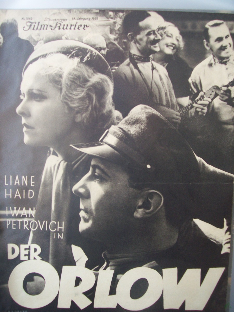 Artikelbild 1 des Artikels “Nummer 1869, 1932, Der ORLOW mit Liane Haid und Iwan Petrovich “