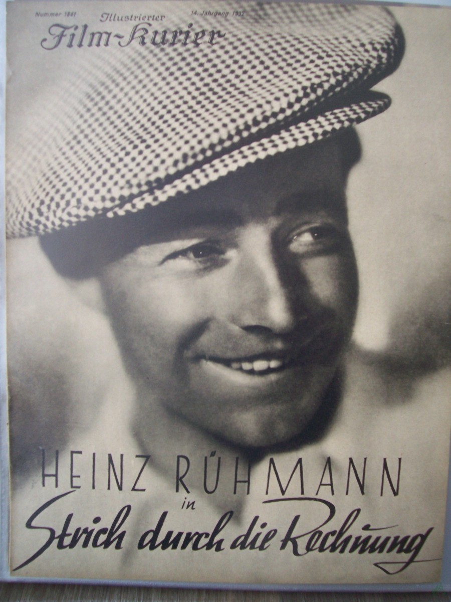 Artikelbild 1 des Artikels “Nummer 1861, 1932, Strich durch die Rechnung mit Heinz Rühmann “