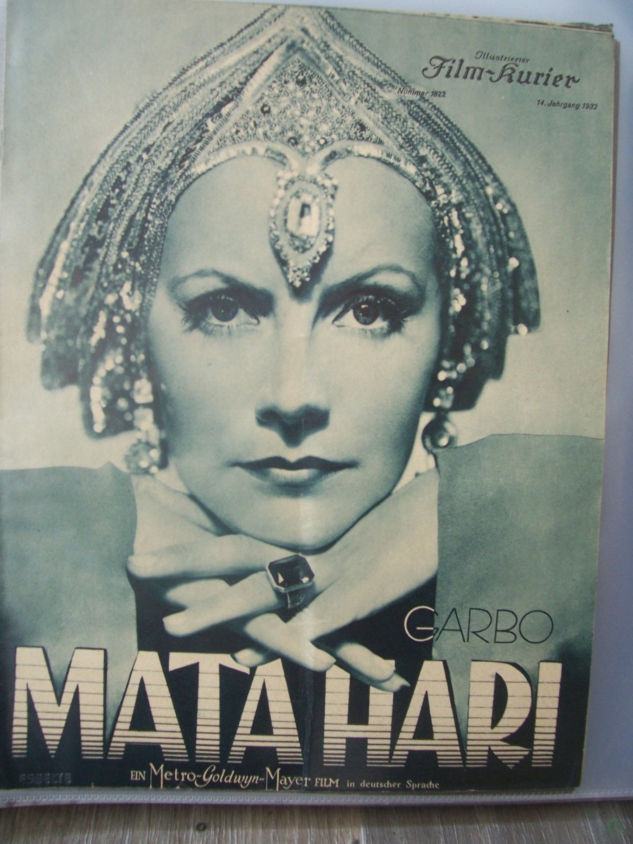 Product image 1 of the product “Nummer 1822, 1932, MATAHARI mit Greta Garbo ”