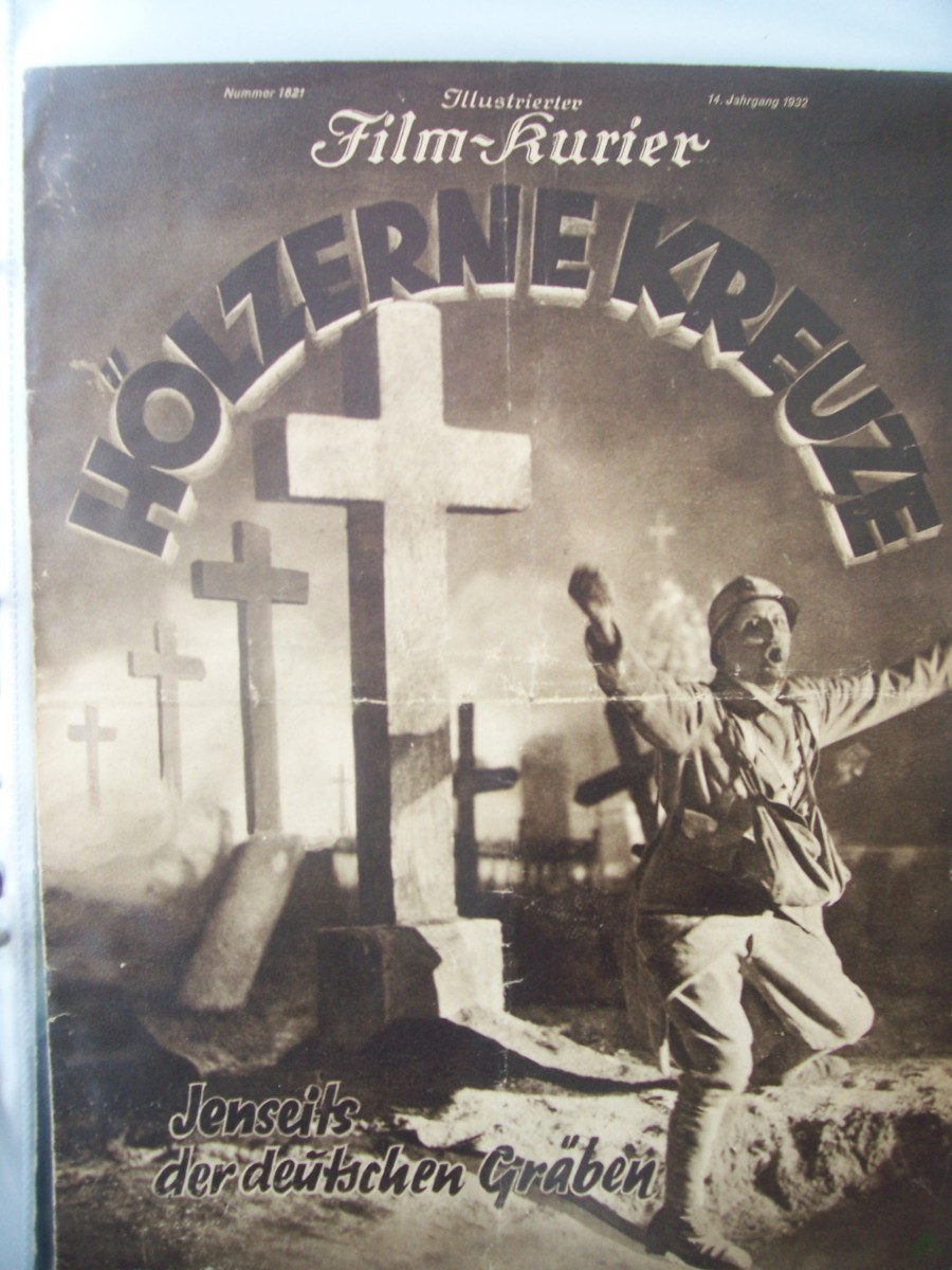 Artikelbild 1 des Artikels “Nummer 1821, 1932, Hölzerne Kreuze, Jenseits der deutschen Gräben “