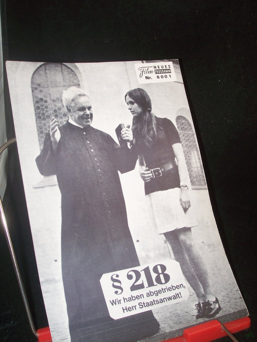 Product image 1 of the product “Nr. 6001, September 1971, Paragraph 218 - Wir haben abgetrieben, Herr Staatsanwalt! ”