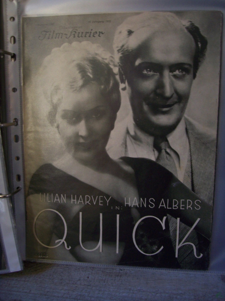 Artikelbild 1 des Artikels “1787, 1932, QUICK mit Lilian Harvey und Hans Albers “