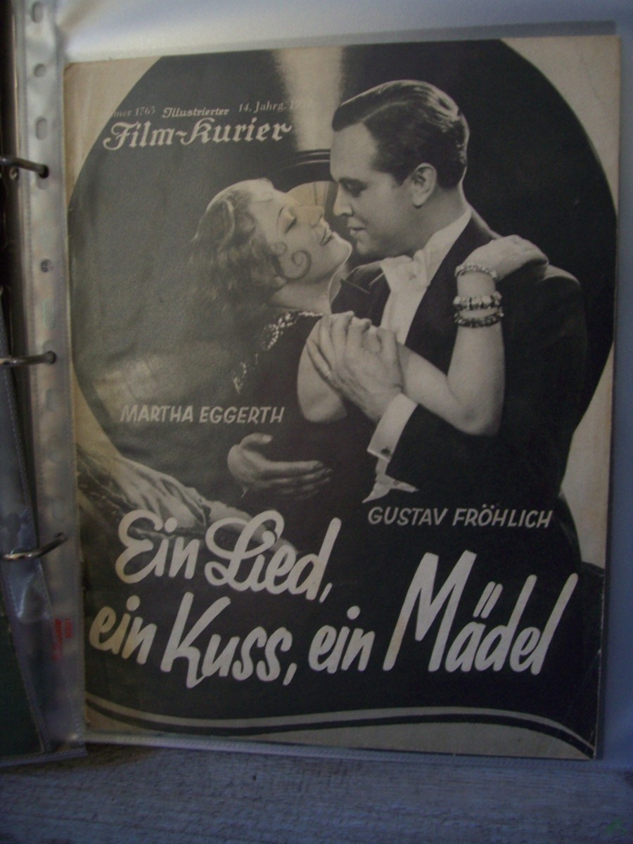 Product image 1 of the product “1765, 1932, Ein Lied, ein Kuss, ein Mädel, mit Martha Eggerth und Gustav Fröhlich ”