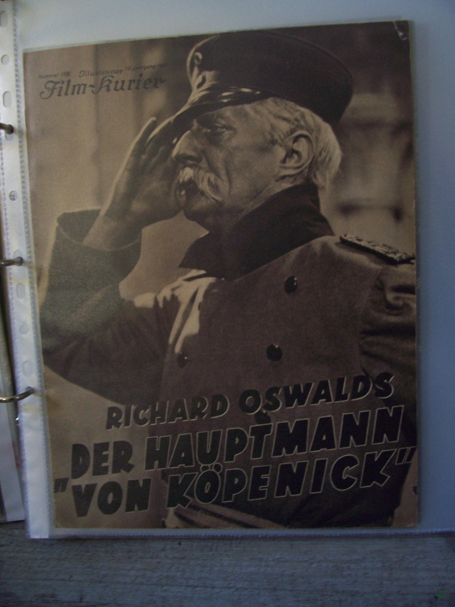 Artikelbild 1 des Artikels “No 1716, 1931, Der Hauptmann von Köpenick mit Richard Oswalds “