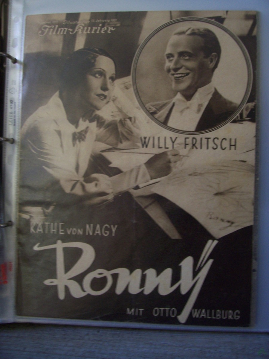 Artikelbild 1 des Artikels “No 1712, 1931, Ronny mit Käthe von Nagy und Otto Wallburg “