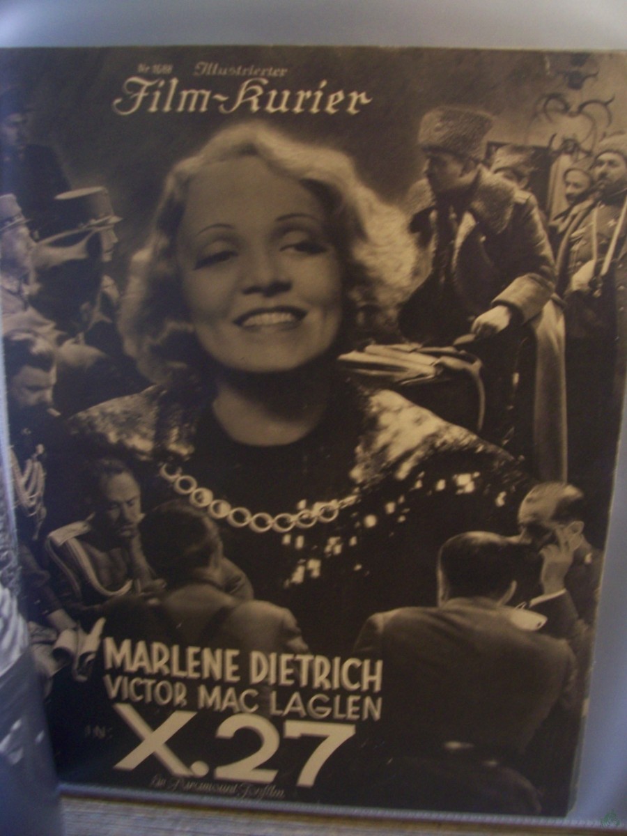 Product image 1 of the product “No 1688, X.27 mit Marlene Dietrich und Victor Mac Laglen ”