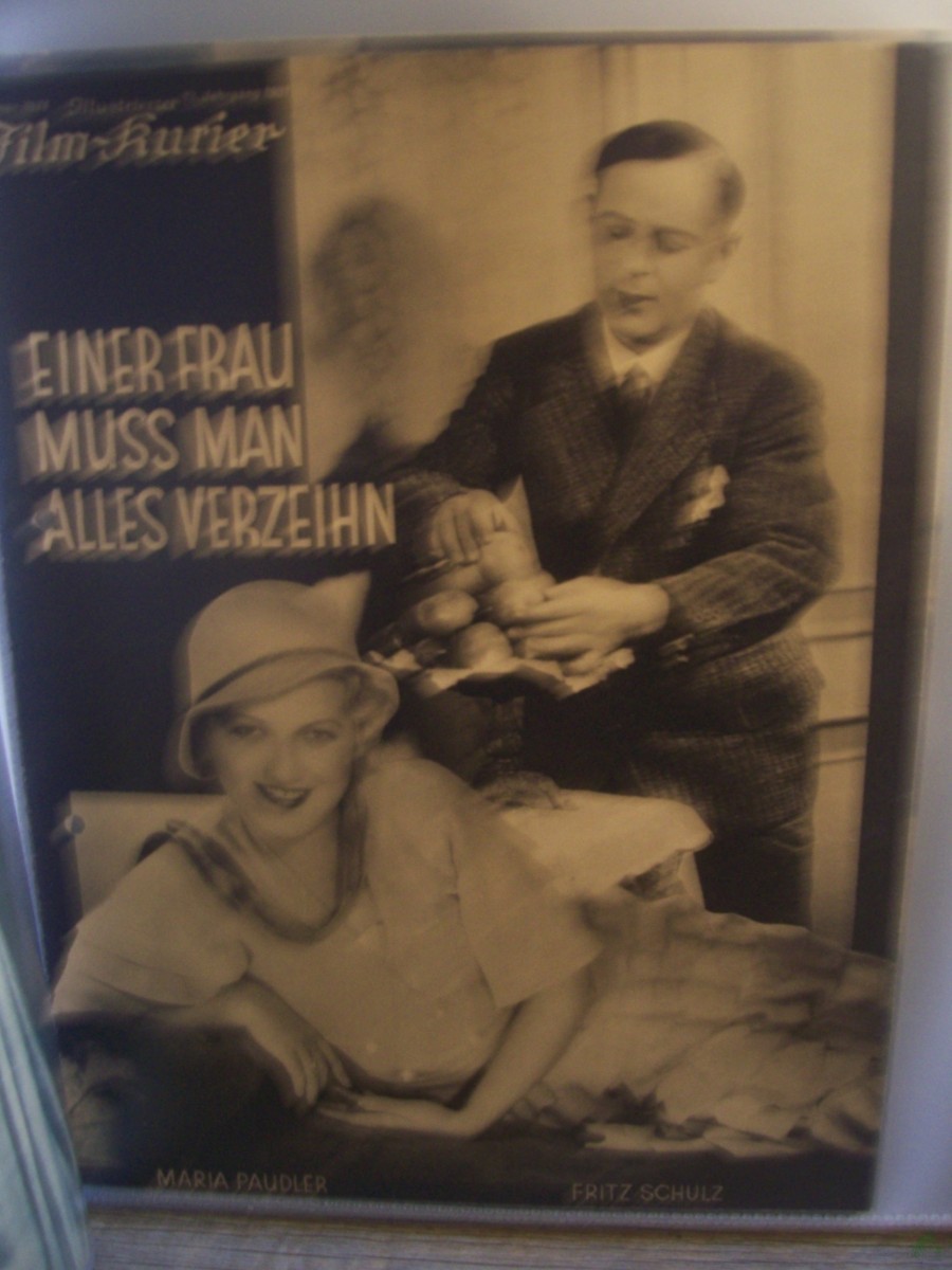 Artikelbild 1 des Artikels “No 1676, 1931, Einer Frau muss man alles verzeihn mit Maria Paudler und Fritz Schulz “