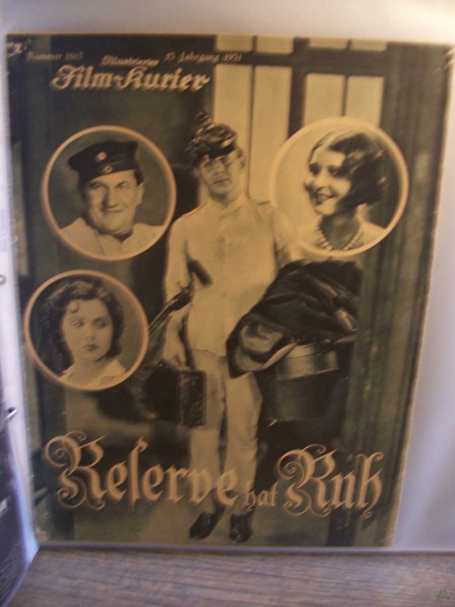 Artikelbild 1 des Artikels “No 1665, 1931, Reserve hat Ruh “
