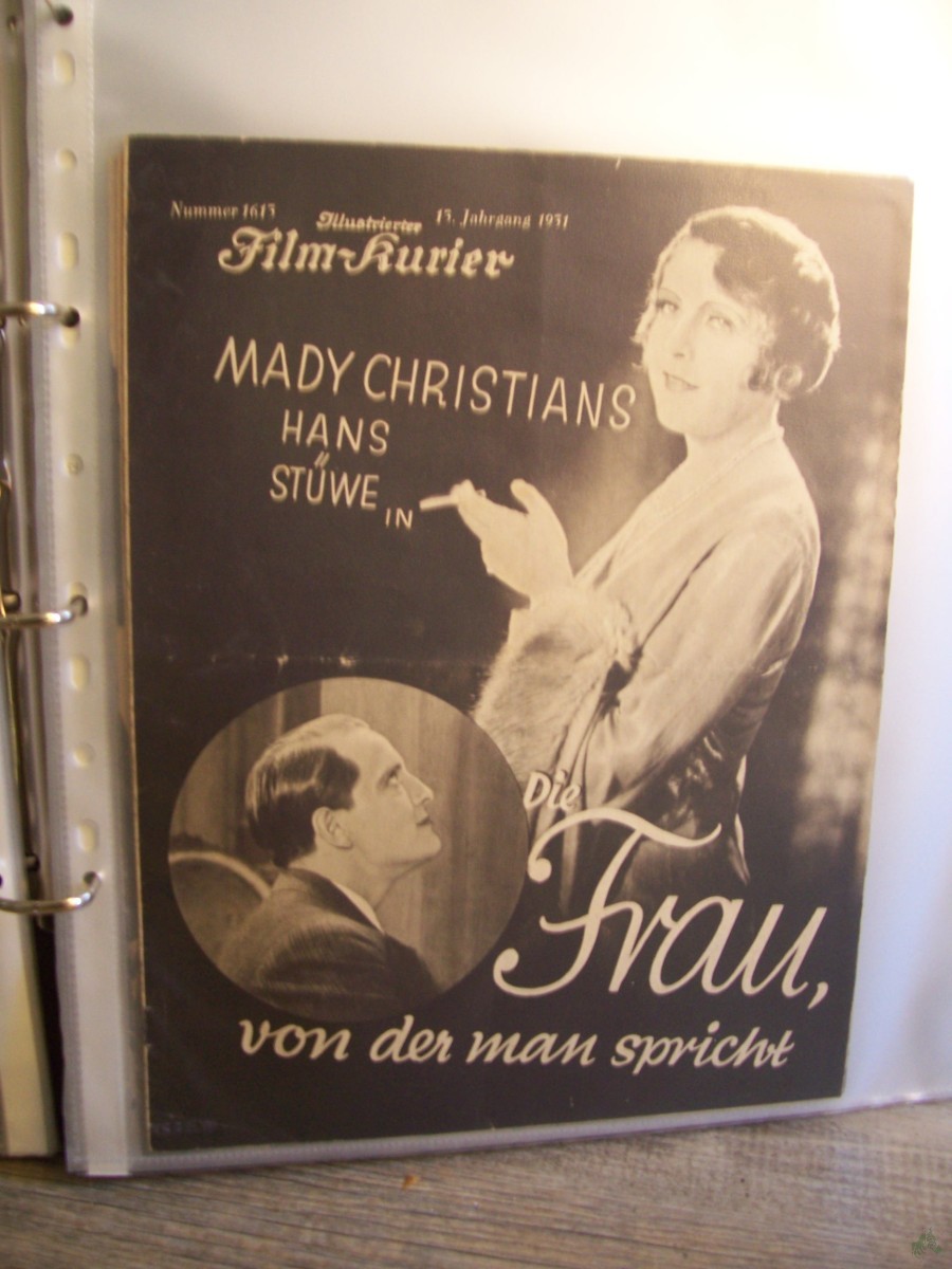 Artikelbild 1 des Artikels “No 1613, 1931, Frau, von der man spricht mit Mady Christians und Hans Stüwe “