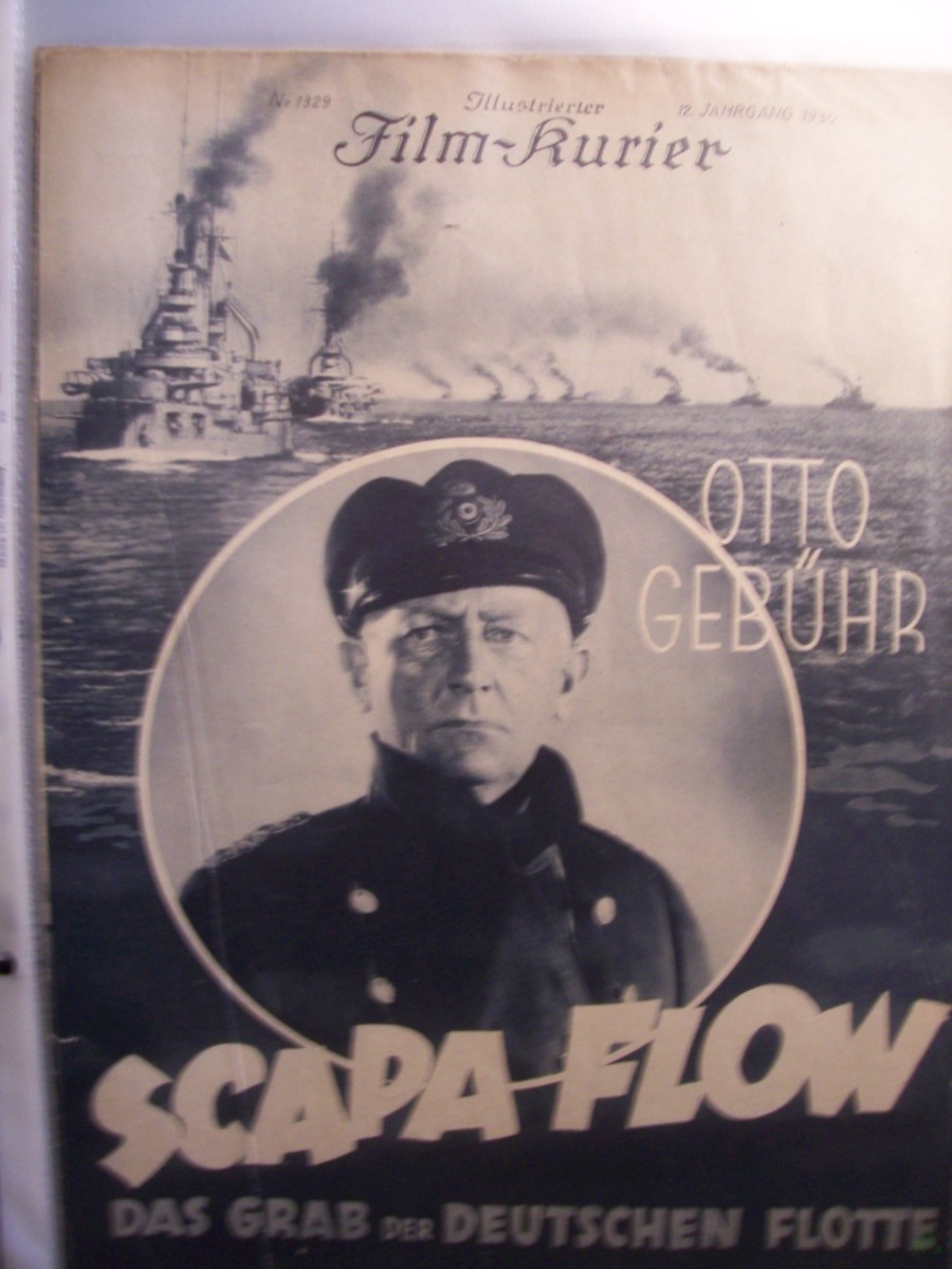 Artikelbild 1 des Artikels “No 1329, 1930, SCAPA FLOW Das Grab der deutschen Flotte, mit Otto Gebühr “