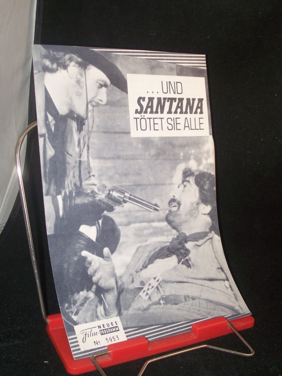 Product image 1 of the product “Nr. 5953, Juni 1971,... und Santana tötet sie alle ”