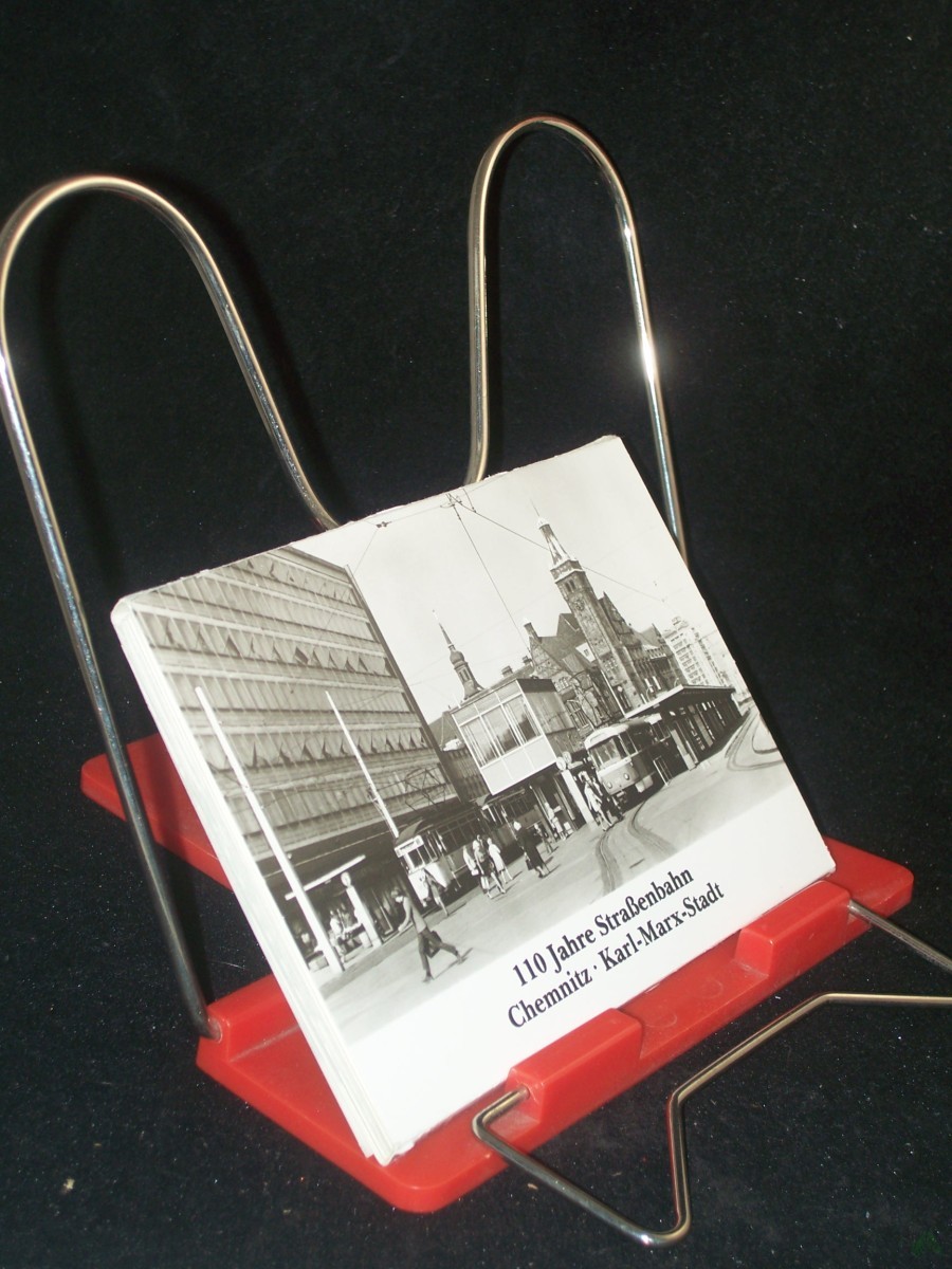 Artikelbild 1 des Artikels “110 Jahre Straßenbahn Chemnitz- Karl-Marx- Stadt, Mappe mit 15 Postkarten “