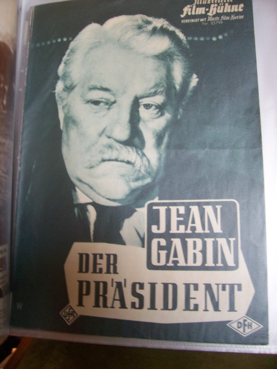 Artikelbild 1 des Artikels “No 5799, Der Präsident mit Jean Gabin “