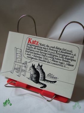 Artikelbild 1 des Artikels “Katz / B. Kliban. Die dt. Texte zeichnete Nikola Wachsmuth “
