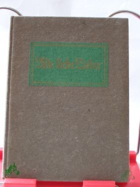 Artikelbild 1 des Artikels “Alte, liebe Lieder, ausgewählt aus dem Liederbuch für altmodische Leute 