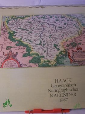 Product image 1 of the product “Haack Geographisch Kartographischer Kalender 1987 ”
