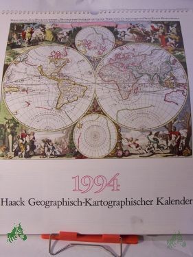 Product image 1 of the product “Haack Geographisch Kartographischer Kalender 1994 ”