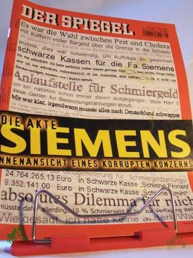 Product image 1 of the product “Die Akte Siemens, Innenansicht eines korrupten Konzerns ”
