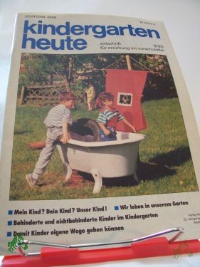 Product image 1 of the product “Kindergarten heute, 09/1993 ”