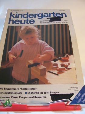 Product image 1 of the product “Kindergarten heute 10/1995 ”
