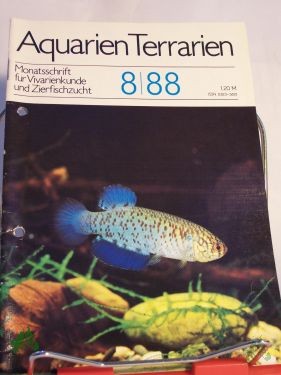 Artikelbild 1 des Artikels “Aquarien und Terrarien. Monatszeitschrift für Vivarienkunde und Zierfischzucht “