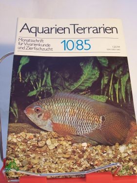 Artikelbild 1 des Artikels “Aquarien und Terrarien. Monatszeitschrift für Vivarienkunde und Zierfischzucht “