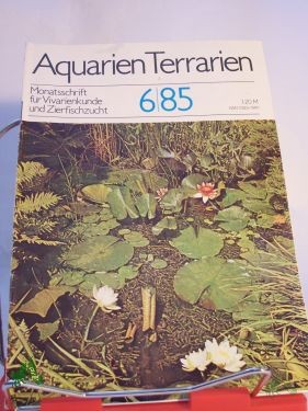 Artikelbild 1 des Artikels “Aquarien und Terrarien. Monatszeitschrift für Vivarienkunde und Zierfischzucht “