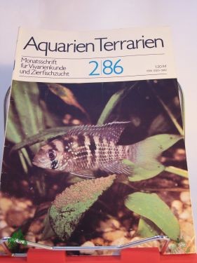 Artikelbild 1 des Artikels “Aquarien und Terrarien. Monatszeitschrift für Vivarienkunde und Zierfischzucht “