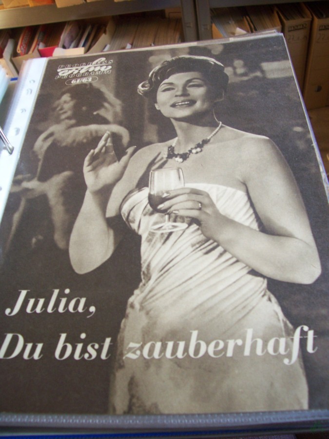 Artikelbild 1 des Artikels “61/63 Julia, du bist zauberhaft “