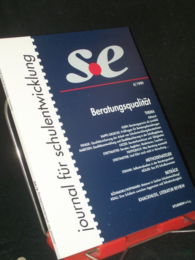 Product image 1 of the product “Thema: Beratungsqualität / [Red.: Bianca Ender] ”