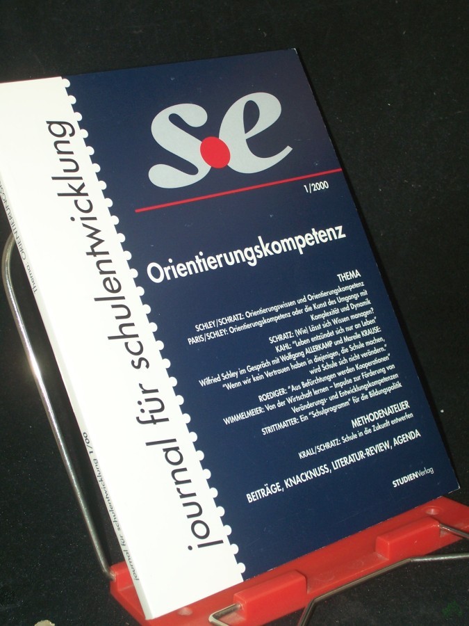 Artikelbild 1 des Artikels “1/2000, Journal für Schulentwicklung||||Teil: 2000,1., Thema: Orientierungskompetenz “