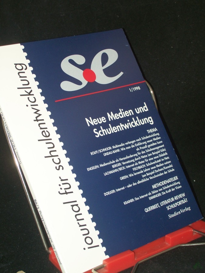 Artikelbild 1 des Artikels “1/1998 Thema: neue Medien und Schulentwicklung / [Hrsg.: Herbert Altrichter ...] “