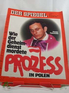 Product image 1 of the product “5/1985 Priester Popieluszko, wie der Geheimdienst mordete, Prozess in Polen ”