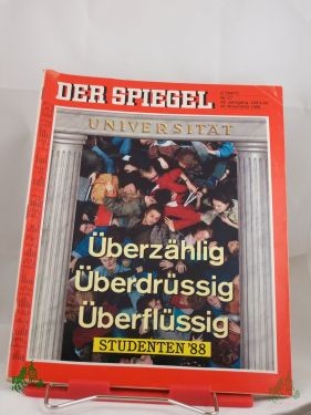 Artikelbild 1 des Artikels “Überzählig, überdrüssig, überflüssig, Studenten 1988 “