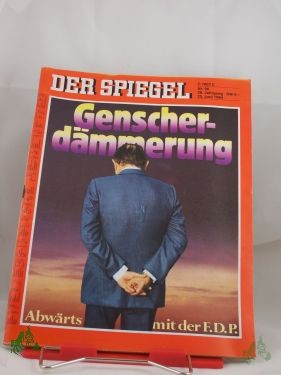 Artikelbild 1 des Artikels “genscherdämmerung, abwärts mit der fdp “