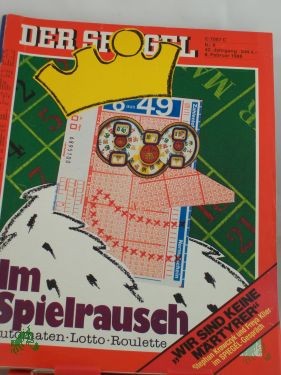 Product image 1 of the product “6/1988 im Spielrausch, Automatten, Lotto, Roulette ”