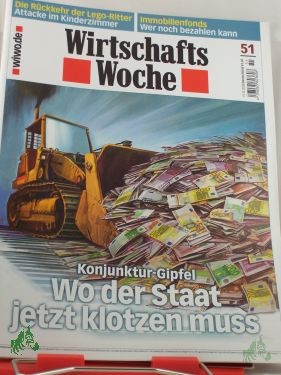 Artikelbild 1 des Artikels “Nr. 51, 2008 WO DER STAAT JETZT KLOTZEN MUSS “