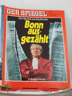 Product image 1 of the product “Bonn ausgezählt, Der Spruch aus Karlsruhe ”