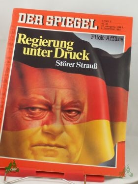Artikelbild 1 des Artikels “Regierung unter Druck, Störer Strauß “
