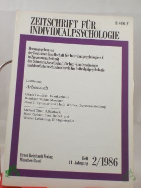 Artikelbild 1 des Artikels “11. Jahrgang 2/1986 “