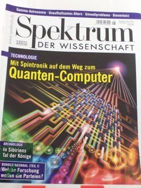 Artikelbild 1 des Artikels “8/2002 Mit Spintronik auf dem Weg zum Quanten Computer “